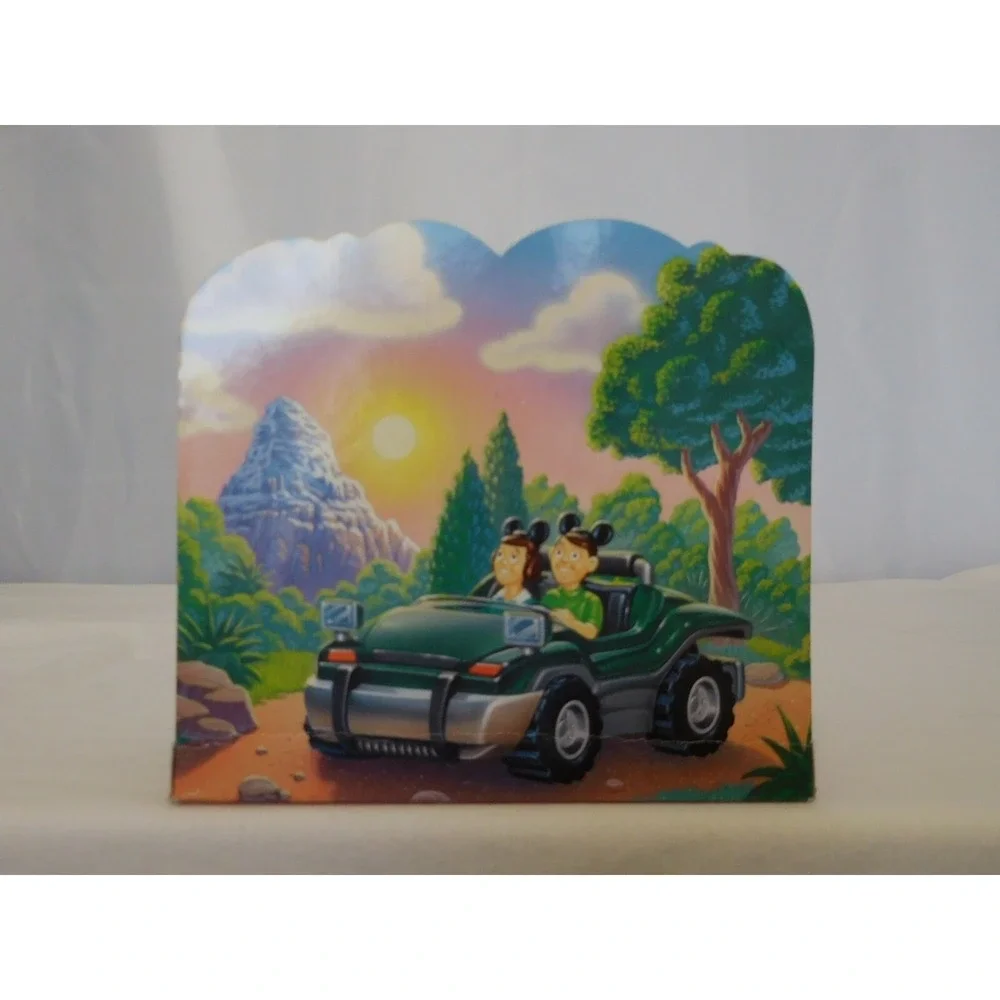 Disneyland Disney Chevron Autopia Dusty Car In Original Box NEW